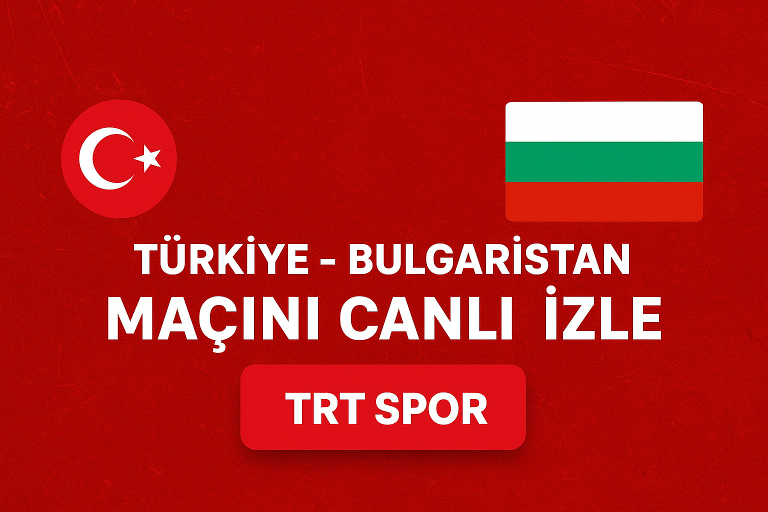 Türkiye - Bulgaristan maçını canlı izle kapak görseli